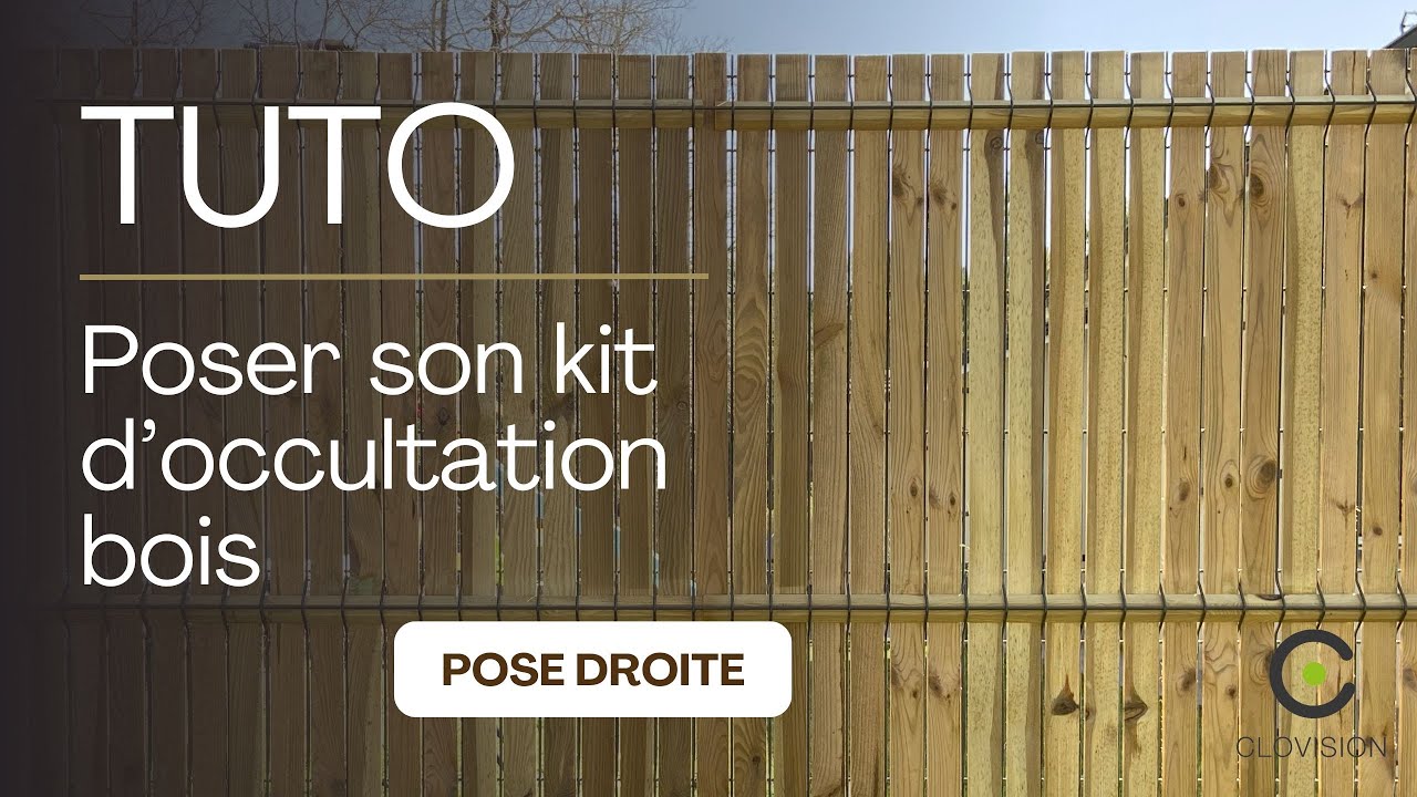 Notice de pose - Kit d'occultation bois 