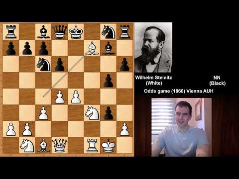 Romantic Steinitz was very Similar to Morphy: Wilhelm Steinitz vs NN - Odds game (1860)