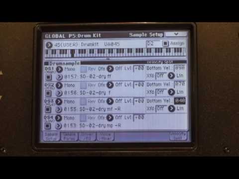 Korg M50- Drum Kits (part 2 of 2) - In The Studio With Korg