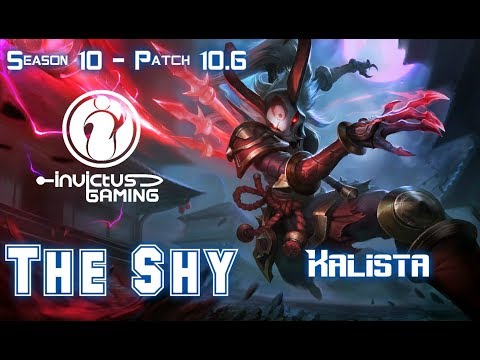 IG The Shy KALISTA vs RENEKTON Top - Patch 10.6 KR Ranked