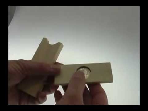 Solution for the Magic Coin Box from Puzzle Master Wood Puzzles