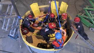 Grain Bin Rescue Training