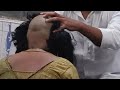 Young Girl Headshave Completed Mottai