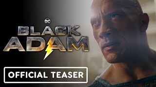 Black Adam - Official Teaser Trailer (Dwayne Johnson  Pierce Brosnan) | Comic Con 2022