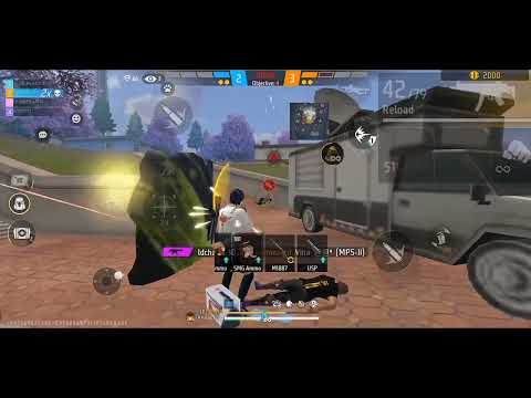 MP5 Quadrakill in Tournament! 💥 3:3 Victory Clutch | Free Fire Highlights | Lauraan Sniper