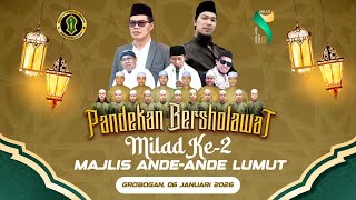 Download lagu 🔴🔵[LIVE] PANDEKAN BERSHOLAWAT || MILAD KE-2 MAJLIS DZIKIR MAULID & SHOLAWAT 'ANDE-ANDE LUMUT' || mp3