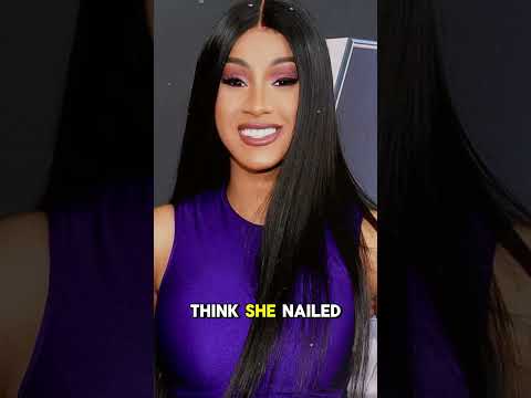 Cardi B's Latest Fashion Choice Stuns Fans! 💃✨ #CardiB #FashionIcon​