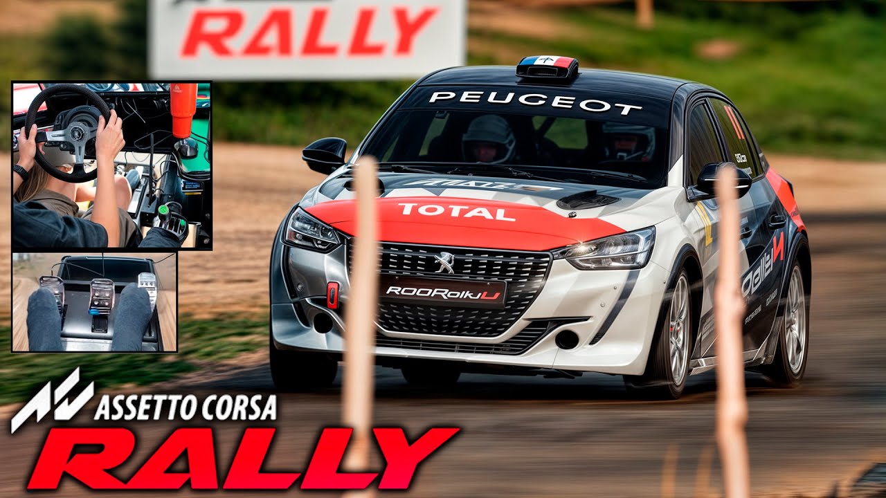 Assetto Corsa Rally - Tomei raiva desse CARRO