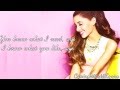 Ariana Grande (feat. Big Sean) - Right There (Lyrics Video) HD