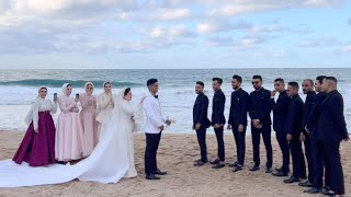 واخيرا طليت بالابيض????شوفو رد فعل جوزي