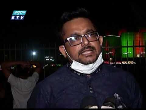 রাতের রাজধানীজুড়ে আলোর ফোয়ারা | ETV News