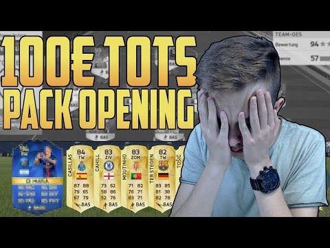 WTF !! DAS SCHLIMMSTE PACK OPENING EVER !! | FIFA 16 100€ TOTS PACK OPENING