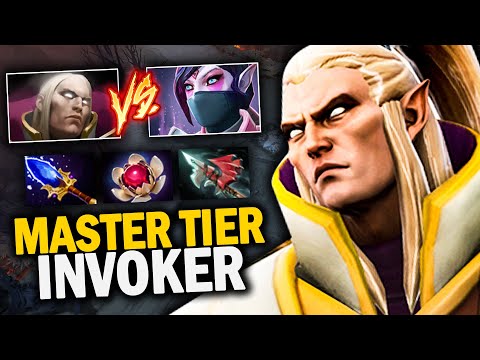 EPIC Master Tier Invoker Art vs Templar Assassin mid - AMAZING GAMEPLAY | Dota 2 Invoker