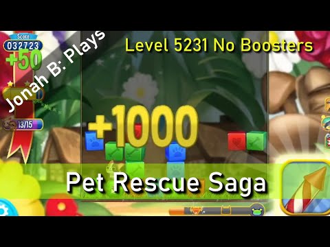 Pet Rescue Saga Level 5231 No Boosters