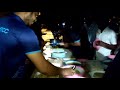 Dinner Given By Parents To The Road Construction Workers At The School Area