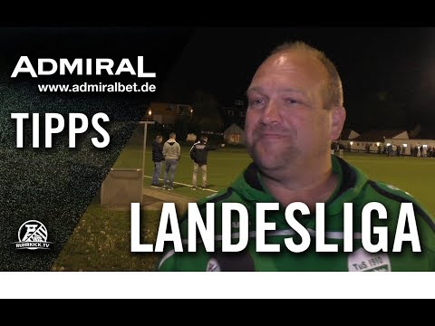 ADMIRAL-Tipps mit Frank Degelmann (TuS Wiescherhöfen) - 31. Spieltag, Landesliga Staffel 3