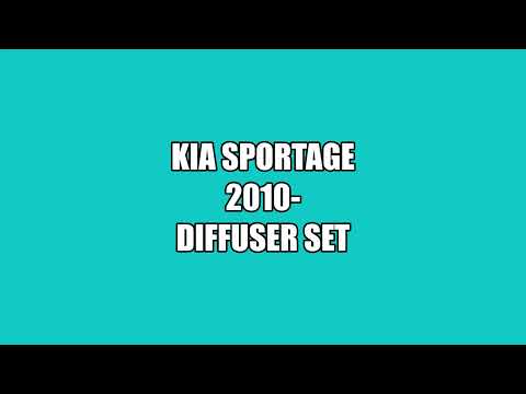 KIA SPORTAGE 2010-2015 ~DIFFUSER ΕΜΠΡΟΣ~ΠΙΣΩ SET-thumb-1