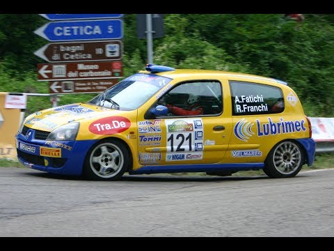 31° Rally del Casentino 2011 Camera Car Fatichi-Franchi Renault Clio N3
