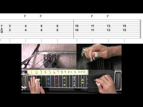 E9 Pedal Steel Basics - #11 - Harmonized Major Scales