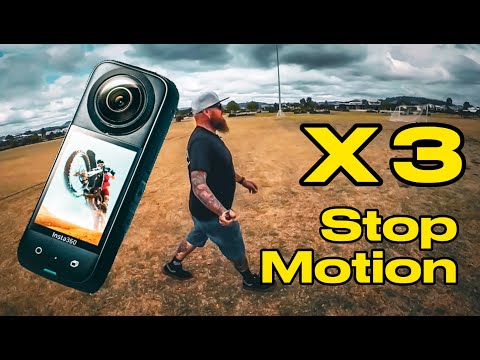 INSTA360 X3 & SHOT LAB STOP MOTION: The Best Camera Yet! @insta360