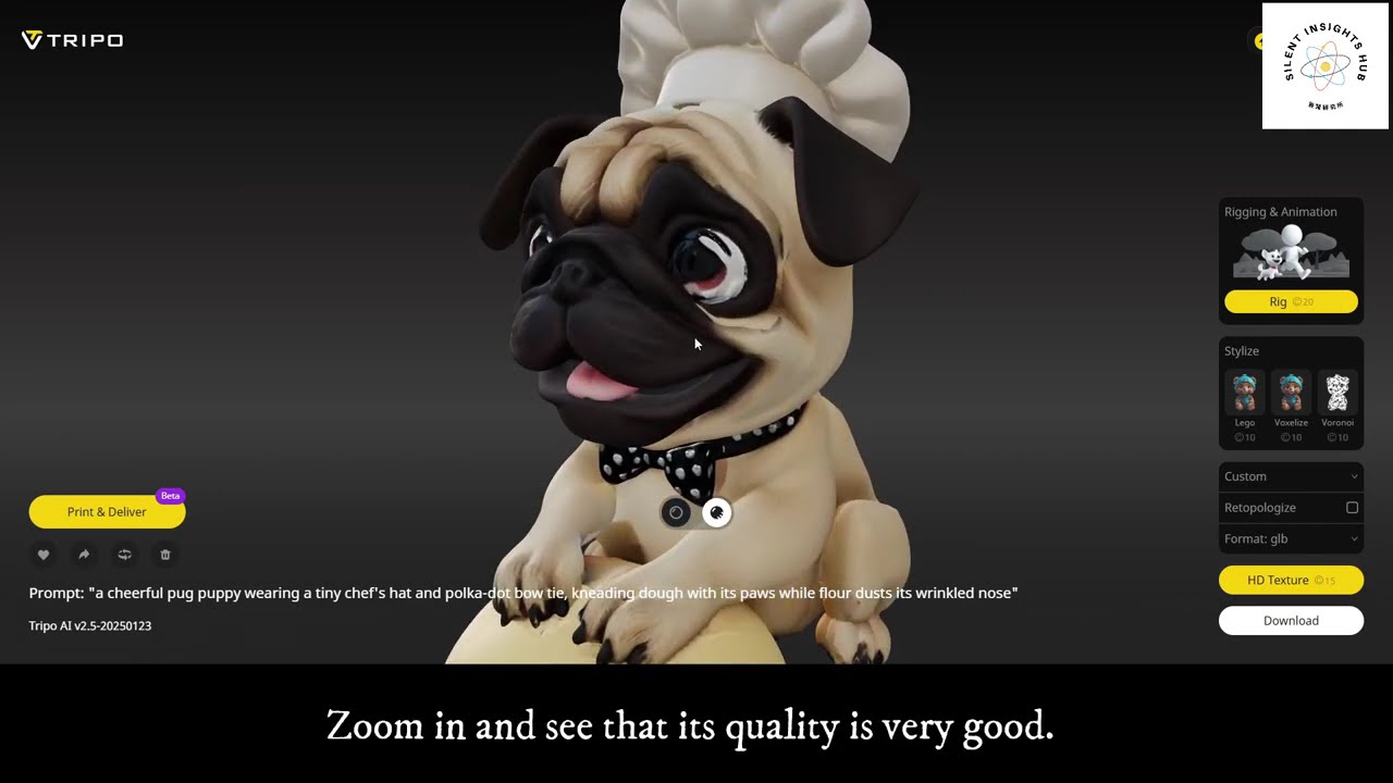 β¨ Create Stunning 3D Models with Tripo AI: Pug & Husky Demo πΆπ