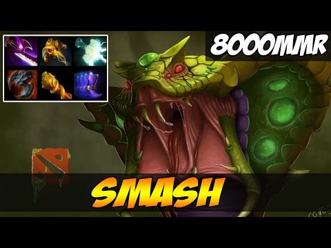 SmAsH 8000 MMR Plays Venomancer vol 2 - Dota 2