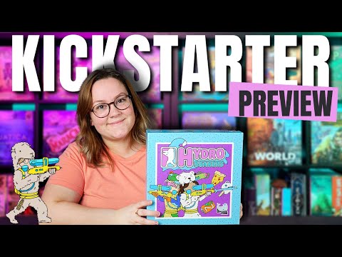 Hydro Soakers | Kickstarter | Board Game Preview