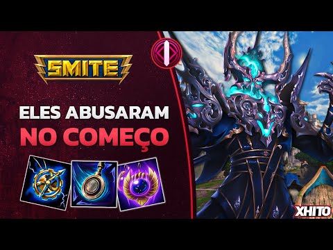 Eles aproveitaram MUITO no começo do jogo! POSEIDON MID - ⚡ Smite BR Conquista