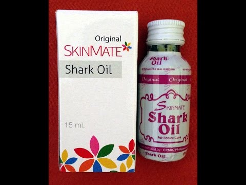 SKINMATE SHARK OIL Review (PARTII) - Acne Cure / Lighten Acne Scars