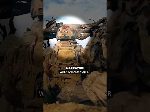 Helmet saves soldier from sniper