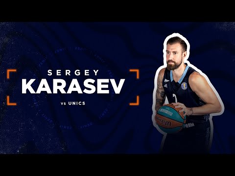 Лучший матч Сергея Карасева в сезоне - 26 очков и 7 3-очковых против УНИКСа | 21 марта 2022