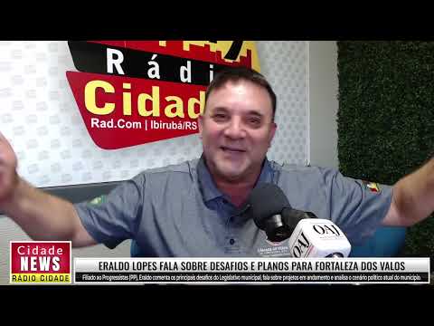 Eraldo Lopes fala sobre desafios e planos para Fortaleza dos Valos