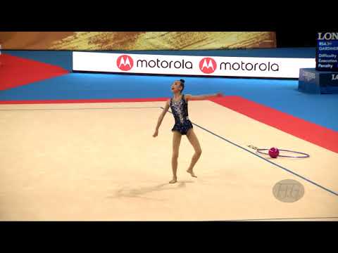 KIM Joowon (KOR) - 2018 Rhythmic Worlds, Sofia (BUL) - Qualifications Ball