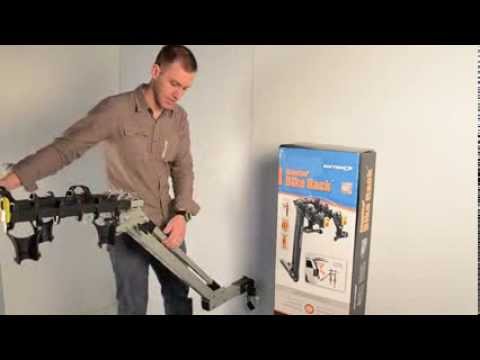 Alumina 3 Rack Installed - Softride Bike Racks