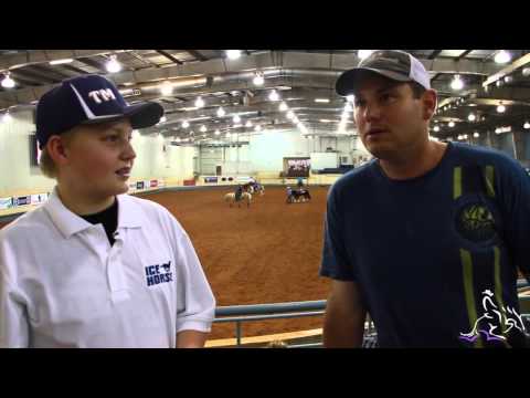 NRHA Derby '14 - Steve De Frang and Senbars Gotta Gun