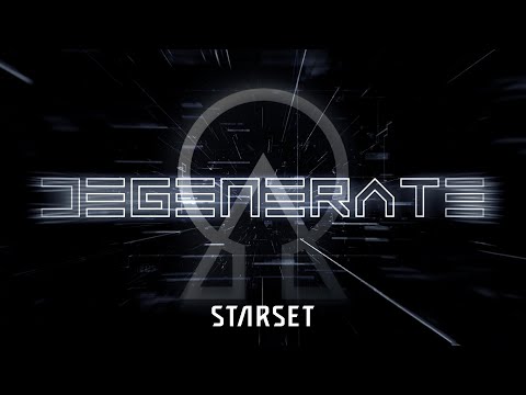 STARSET - DEGENERATE (Lyrics Video)