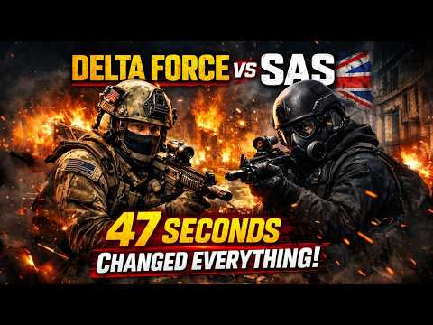 US Delta Force vs SAS in Urban Warfare — 47 Seconds Changed Everything
