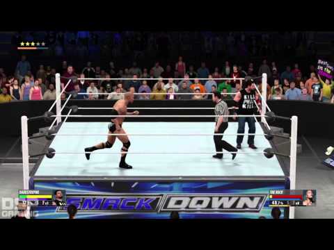 WWE2K16 My Career Mode pt51 - REMATCH vs. The Rock! Can I Win Clean?