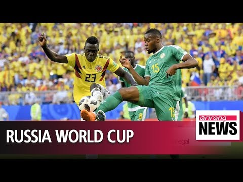 England, Belgium, Colombia and Japan progress