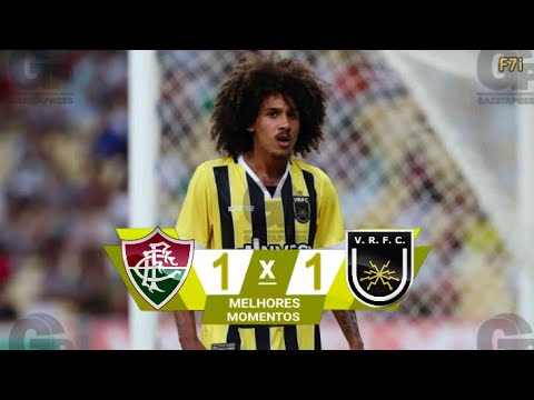 Fluminense 1 x 1 Volta Redonda - Melhores Momentos & Gols - Campeonato Carioca