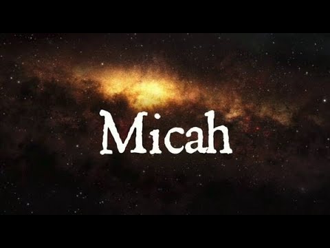 Book 33. Micah Complete 1-7, King James Version KJV