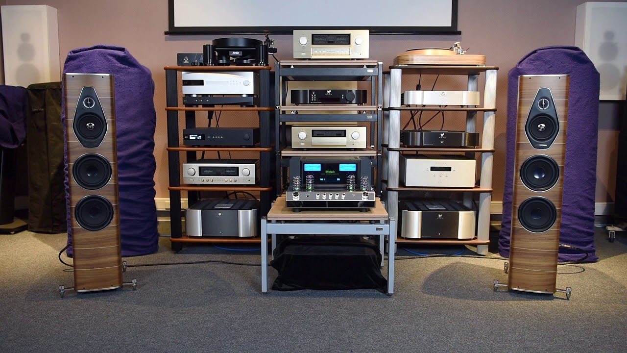 Салон ДизайнТехника. Sonus Faber Olympica NOVA III + McIntosh MA352
