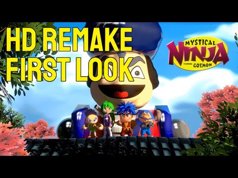 Mystical Ninja Starring Goemon HD Remake Intro - 1st Look - Gamester81