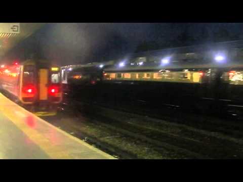 WCRC 47804 ARRIVES AT GLOUCESTER WITH YORKSHIRE COAST STATESMAN 060914