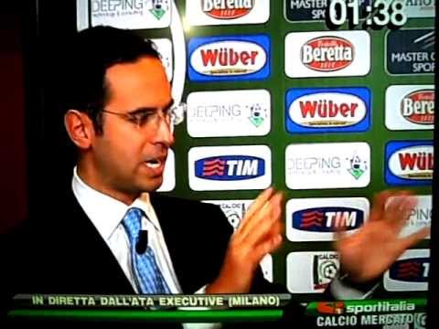 Ultimi minuti di calciomercato invernale 2011/2012 del 31/01/2012 operazione Santana - Candreva