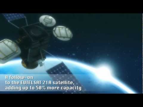 EUTELSAT 21B - Eutelsat's latest satellite. Launch 09/11/12