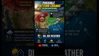 Is Rain Finally Returning to Del Rio Here’s Why the Forecast Is Changing #delrioweather #delriotx
