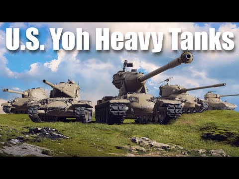 NEW Tech Tree Tanks: U.S. Yoh Heavy Tanks: World of Tanks Modern Armor