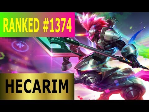 Hecarim Jungle - Full League of Legends Gameplay [German] Lets Play LoL - Ranked #1374