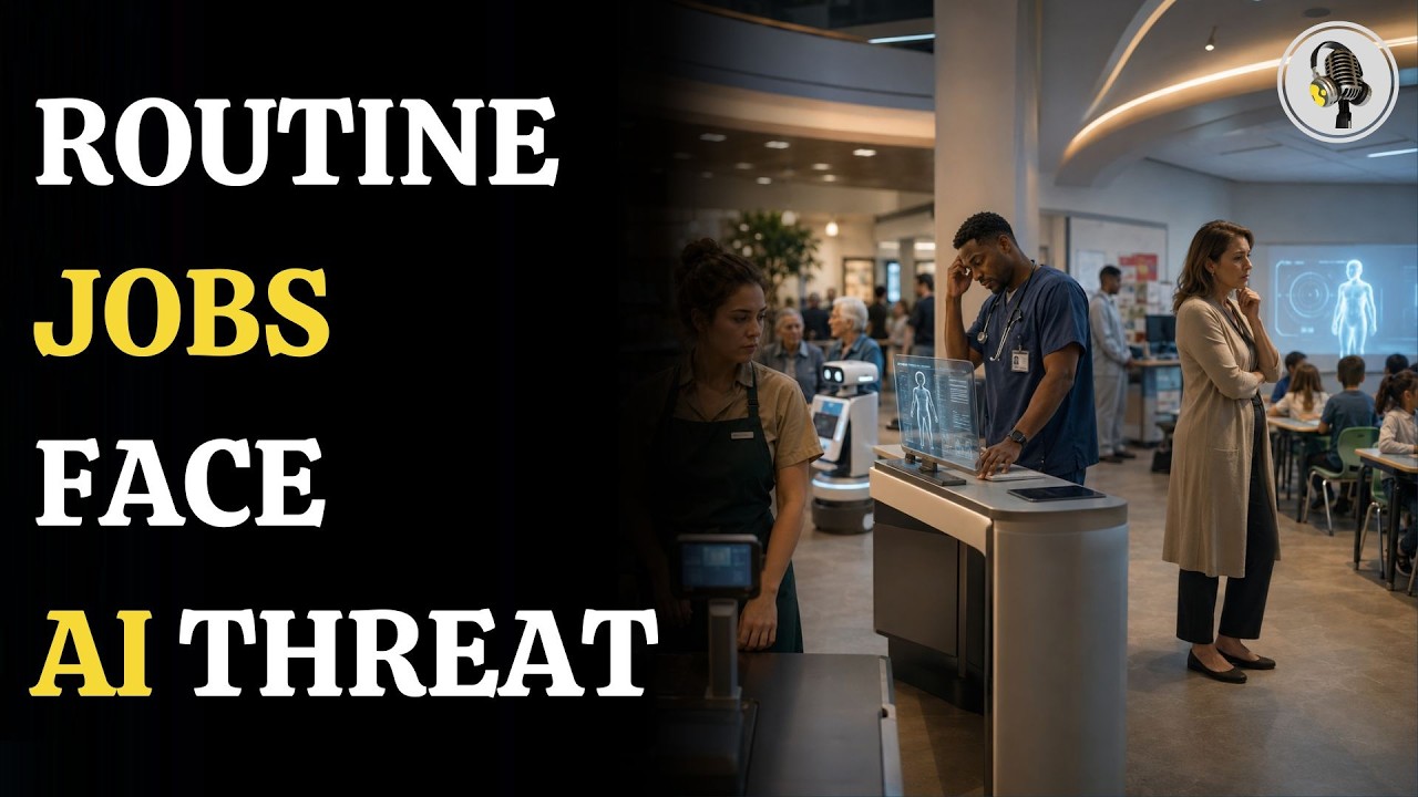 Routine Jobs Face Highest Generative AI Risk Across Major Industries | WION Podcast